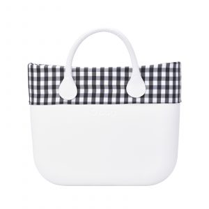 O bag classic Vichy NYC fabric trim