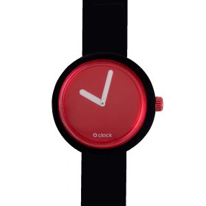 Black - O clock mirror dial - Wrist Watch