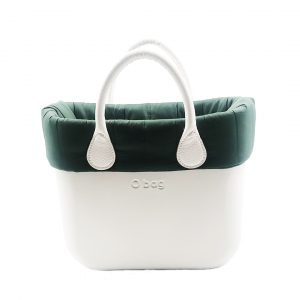 O bag mini quilted fabric trim